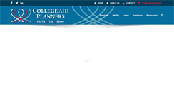 Desktop Screenshot of collegeaidplanners.com