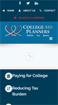 Mobile Screenshot of collegeaidplanners.com